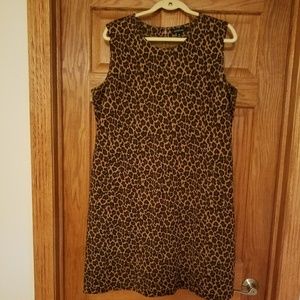 Lands End Ponte Knit Sheath Dress size 18